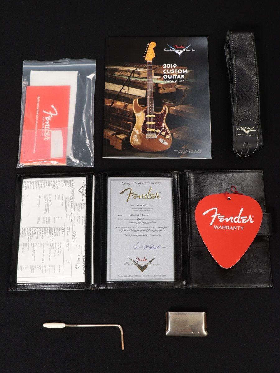 FENDER CS MBS 1961 Stratocaster Closet Classic built by Greg Fessler TSB[R98381]