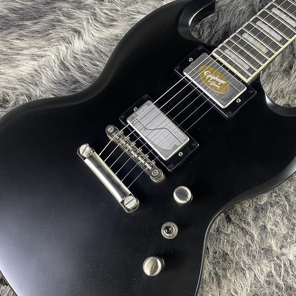 Epiphone SG Prophecy Aged Jet Black Metallic w/gig bag USED