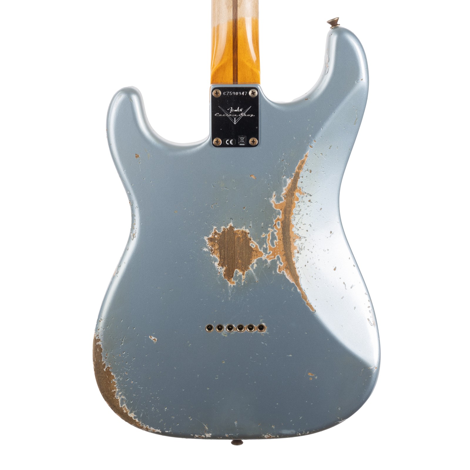 Fender Custom Shop 1956 Hardtail Stratocaster Heavy Relic – Blue Ice Metallic