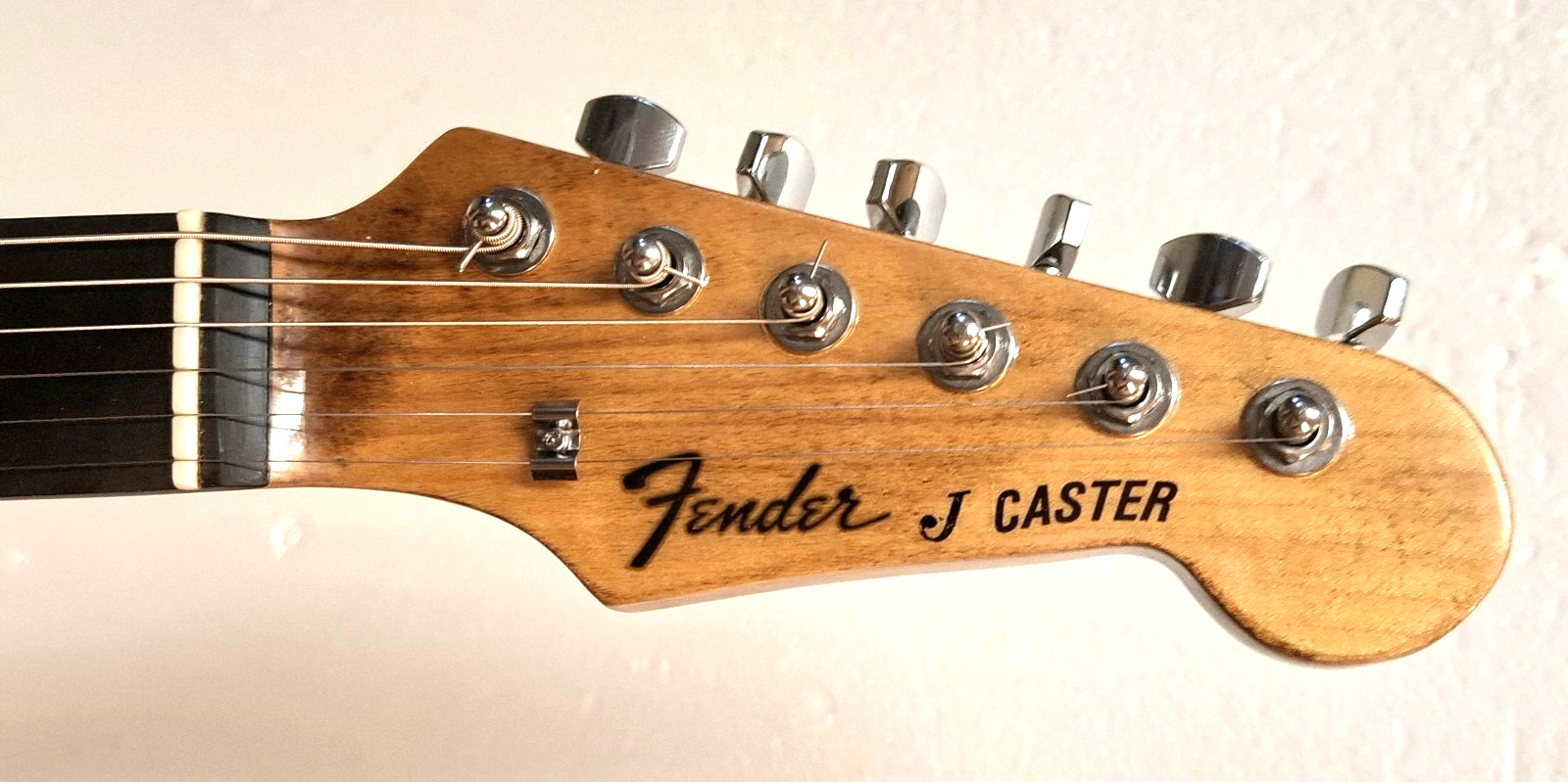 Custom Fender “style” JAZZMASTER Olympic White P90 Pickups ROASTED MAPLE NECK