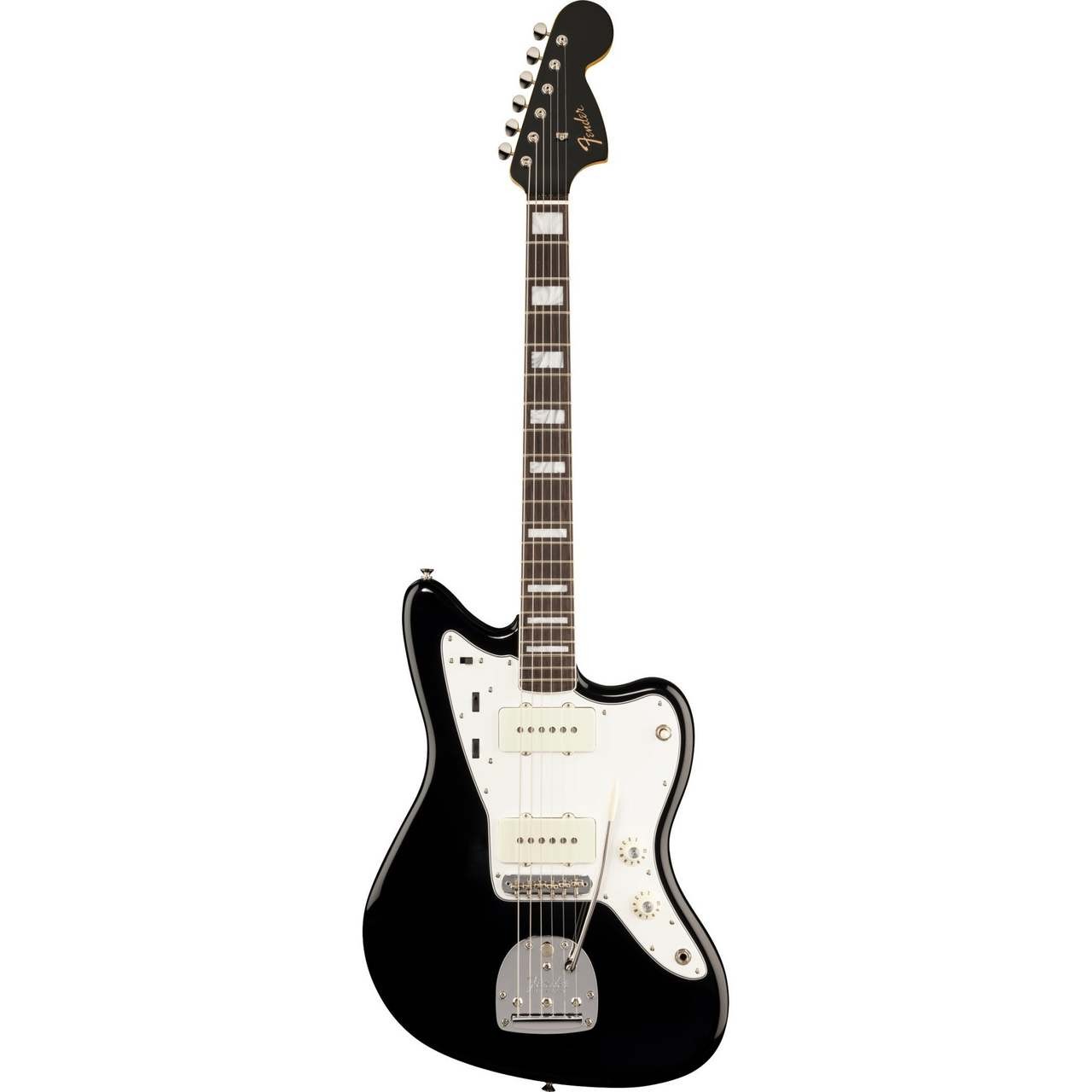 Fender Limited American II 1966 Jazzmaster 3A Flame Maple Neck Black *Tk864