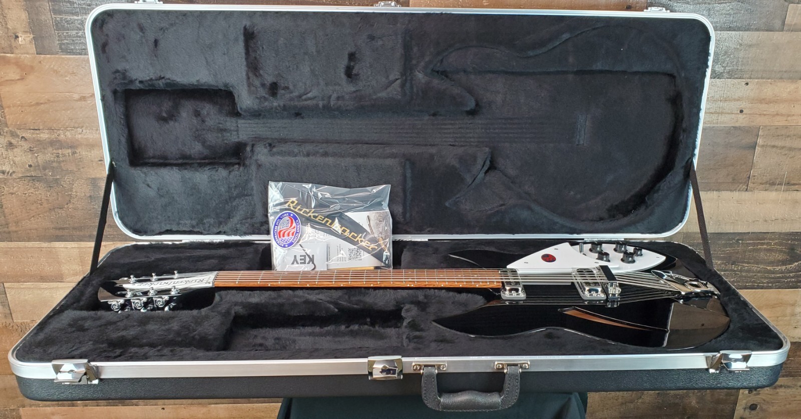 Rickenbacker 330/12 Jetglo Semi-Hollow Electric | OHSC + Free Ship 725