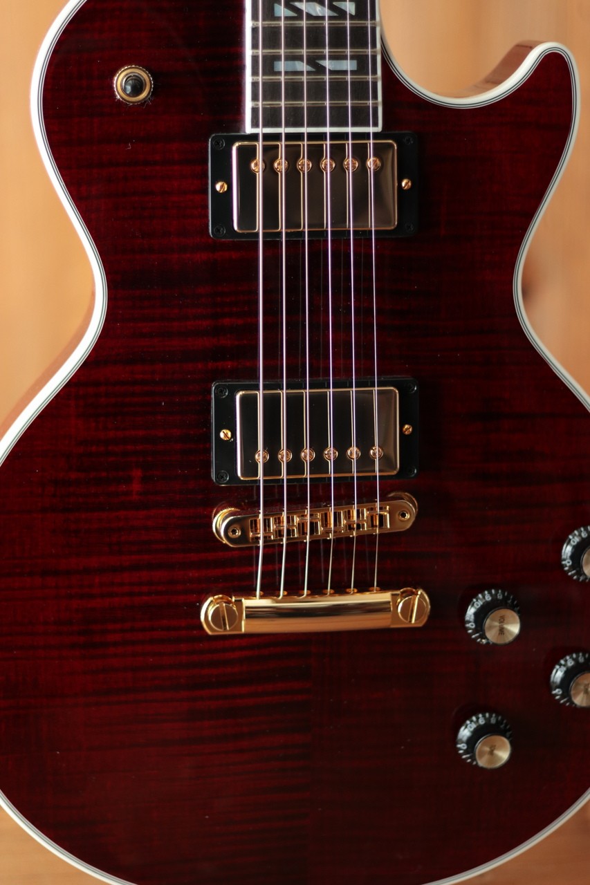 Gibson Les Paul Supreme Dark Wine Red with hard case