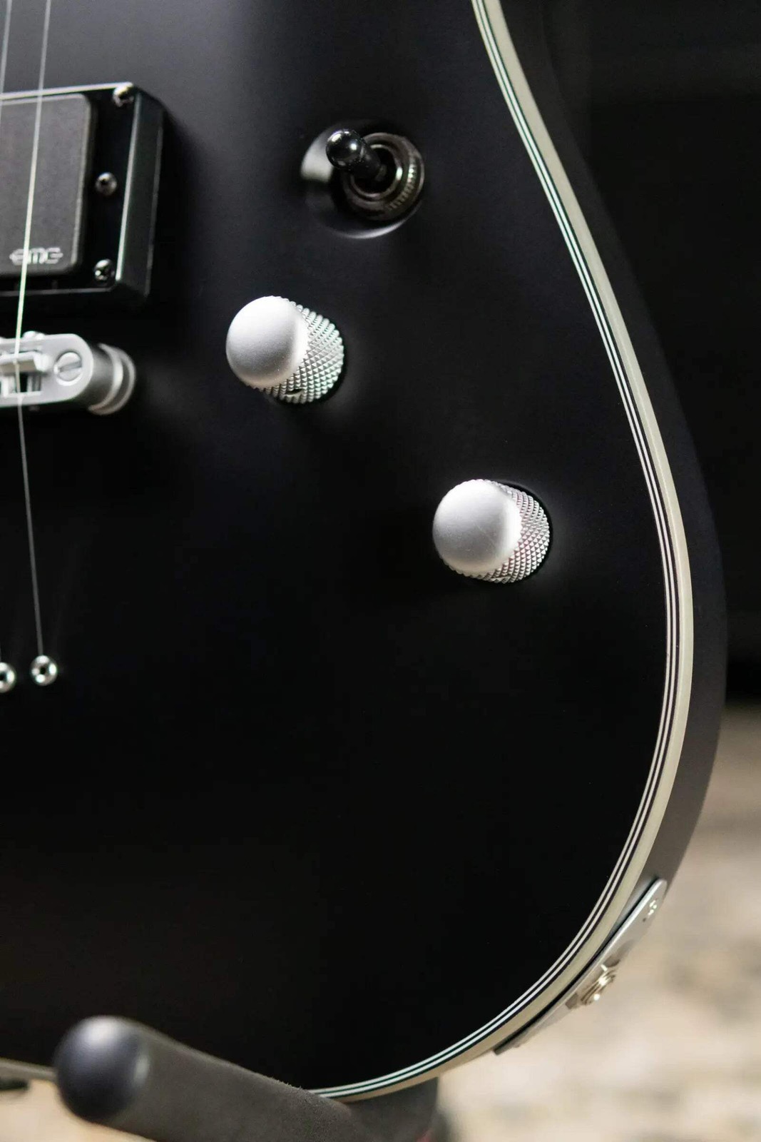 Schecter Damien Platinum-6 Electric Guitar – Satin Black