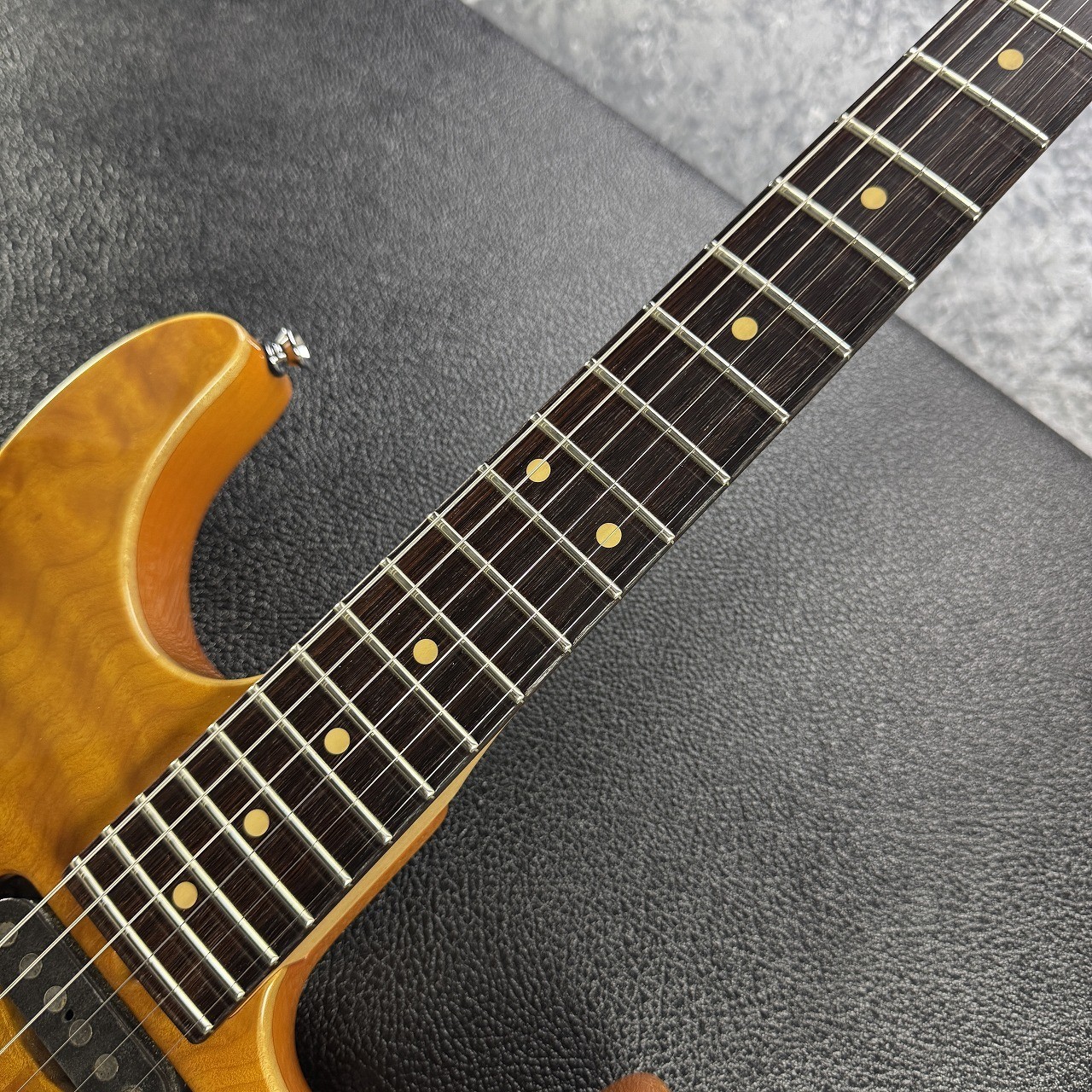 Tom Anderson Finest Maple Drop Top Translucent Amber With Binding 3.17Kg 2000 4F
