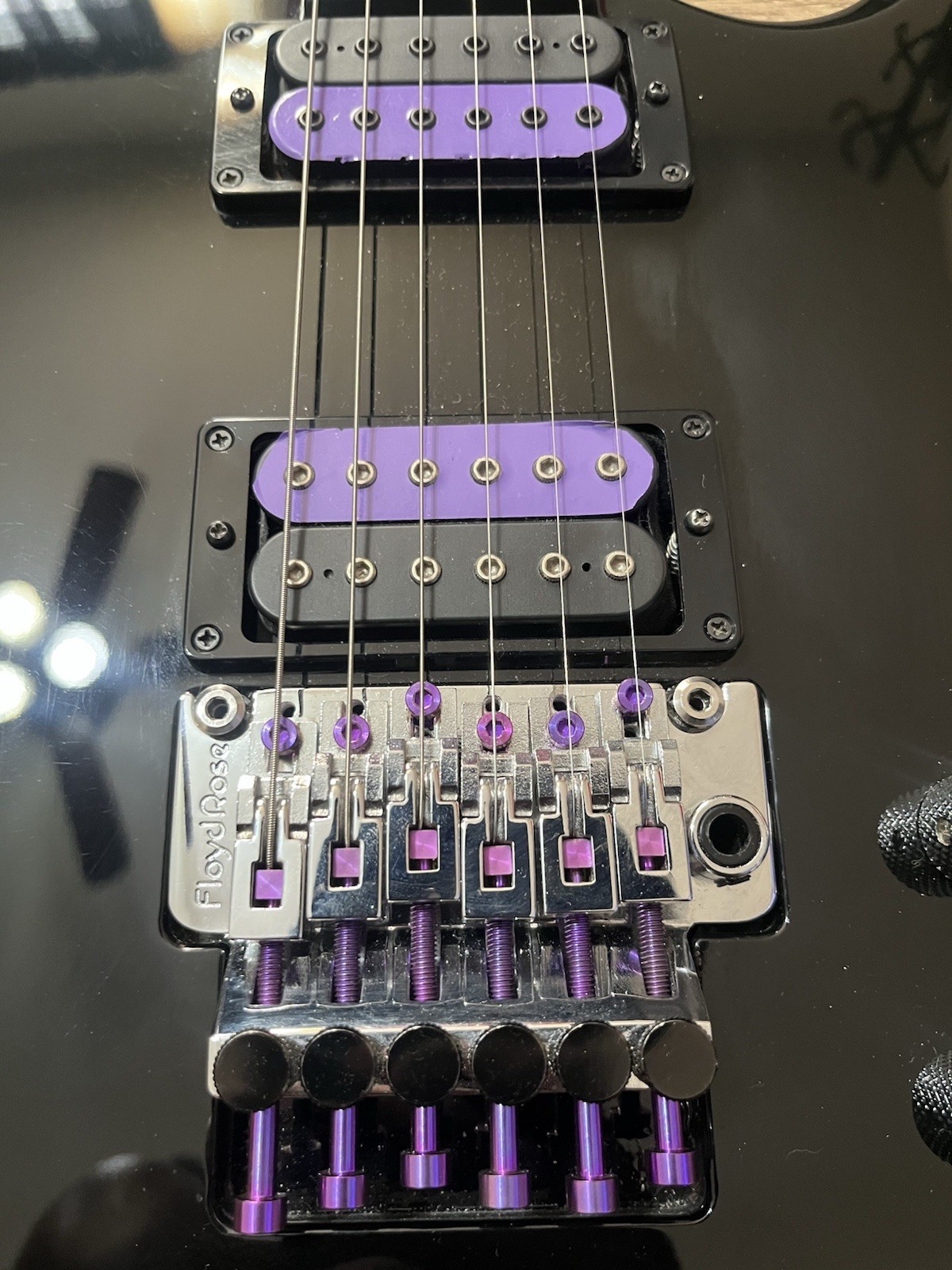 90’s Carvin DC-127 Reverse Floyd Rose Electric Guitar – Black