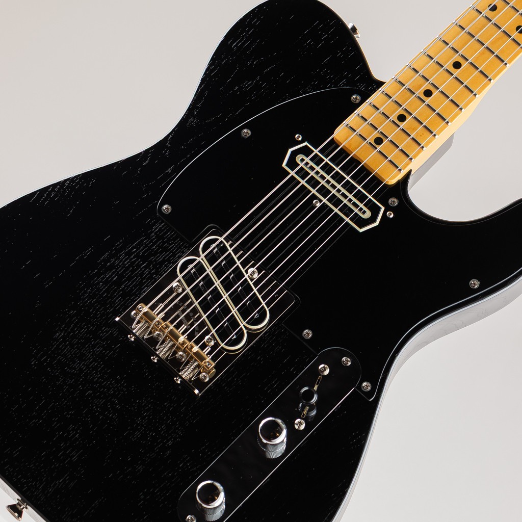 KING SNAKE Sidewinder CC Black Solid Telecaster Style Used Guitar