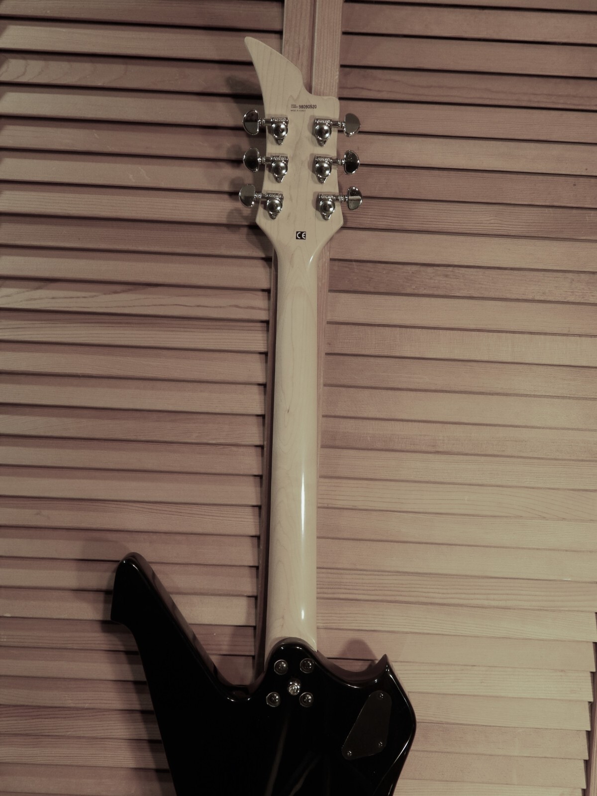 Washburn PS100 Paul Stanley Signature Model Korean ’98 HH Glossy Black wSoftcase