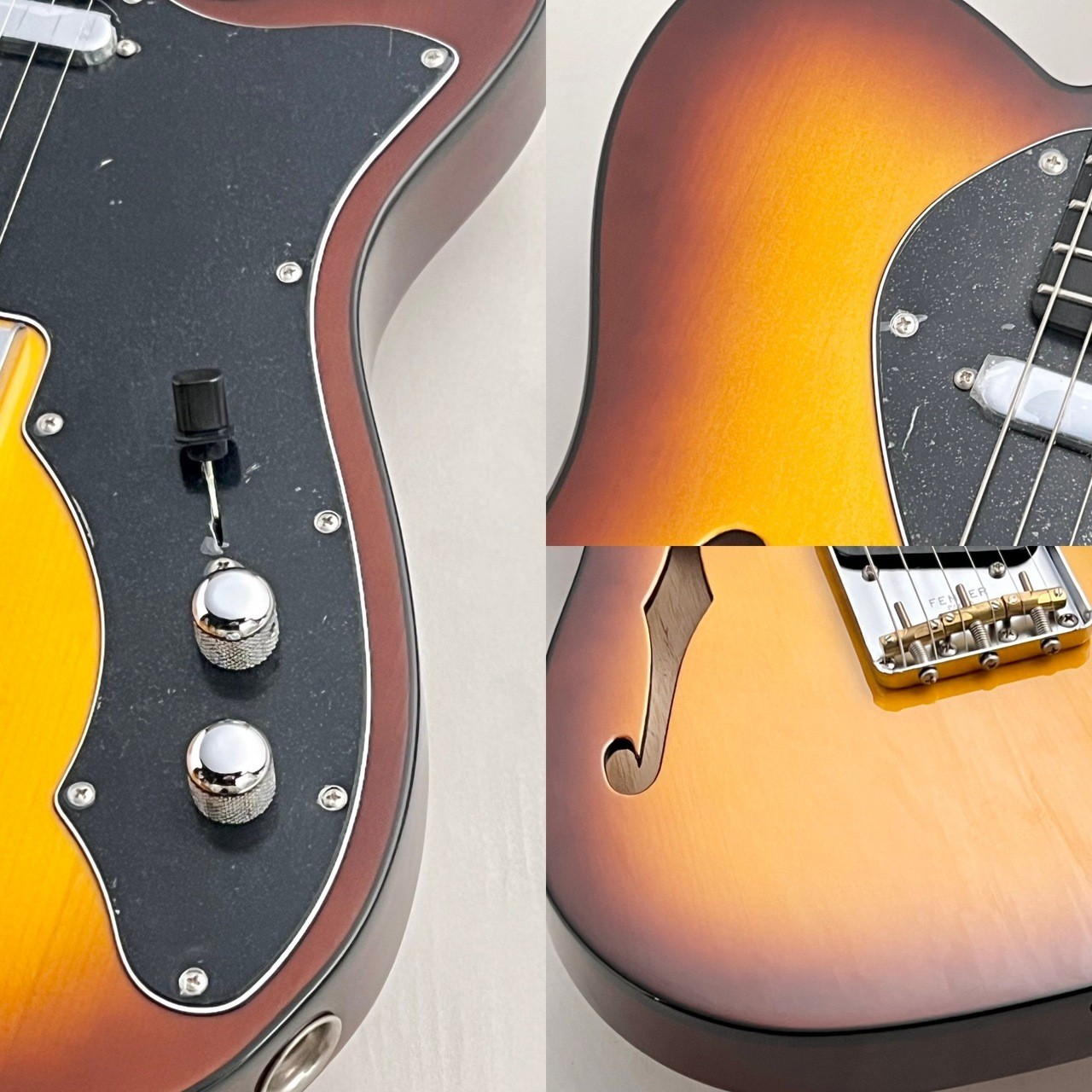 Fender Limited Edition Suona Telecaster Thinline Violin Burst 2023
