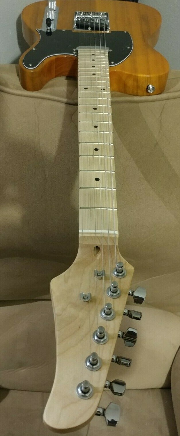 Brand new in box Maple neck T-style Electric Guitar. Butterscotch. w/set-up!GTL.