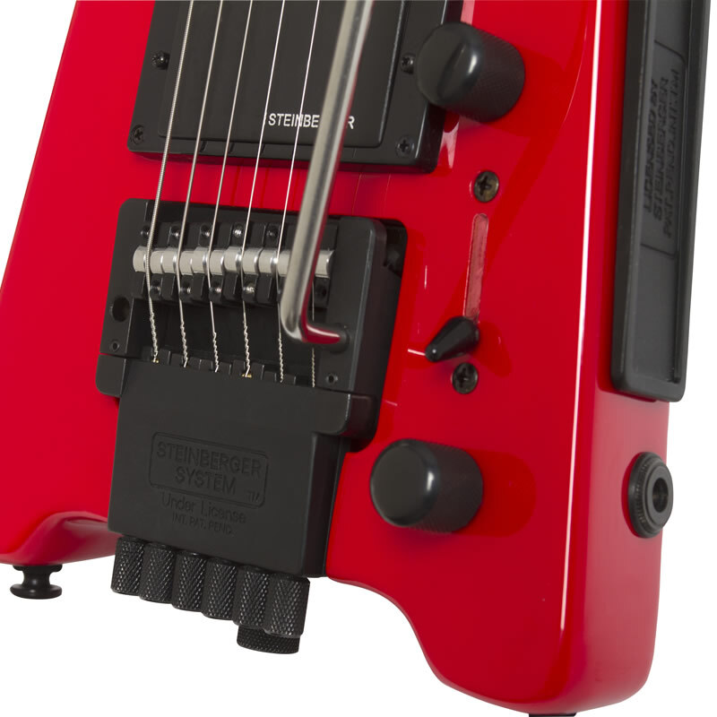 STEINBERGER Spirit GT-PRO Deluxe Series Headless Electric Guitar Hot Rod Red