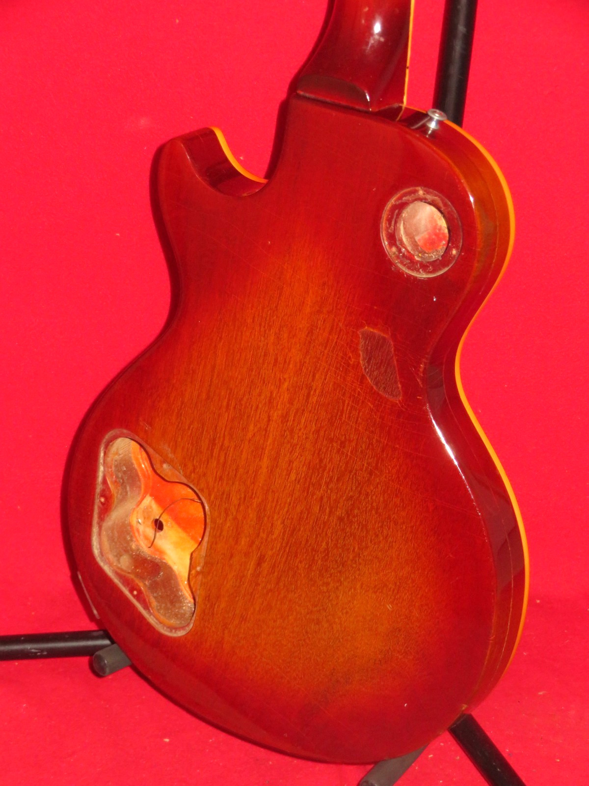 Gibson 1973 Cherry Burst Les Paul Deluxe Body & Neck