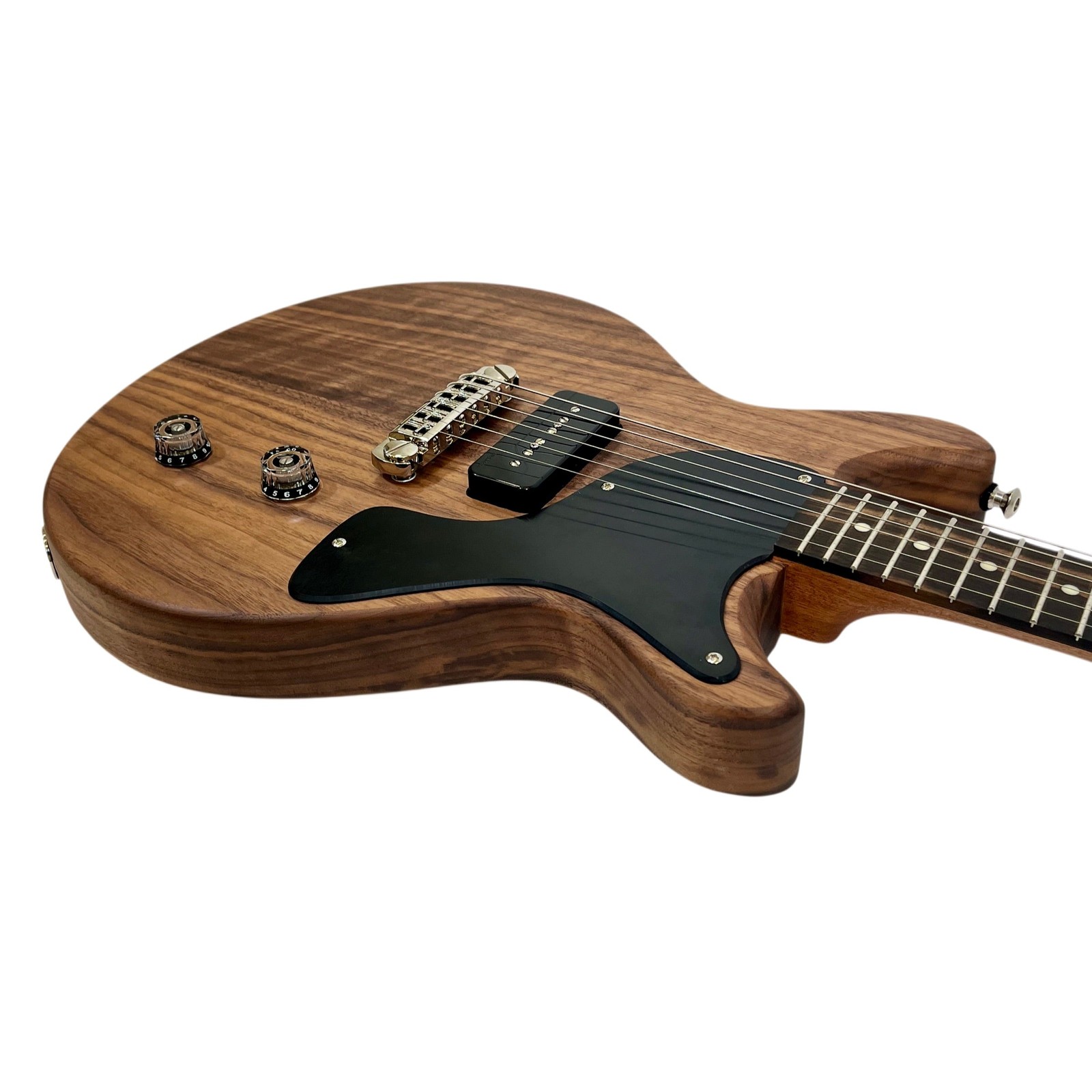 Calico Guitarworks Jr. D.C. Electric Guitar – Walnut