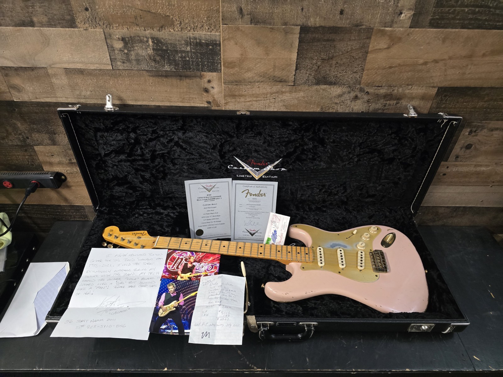 2011 Fender Custom Shop NAMM Limited Edition 1956 Stratocaster w/ Case, CoA
