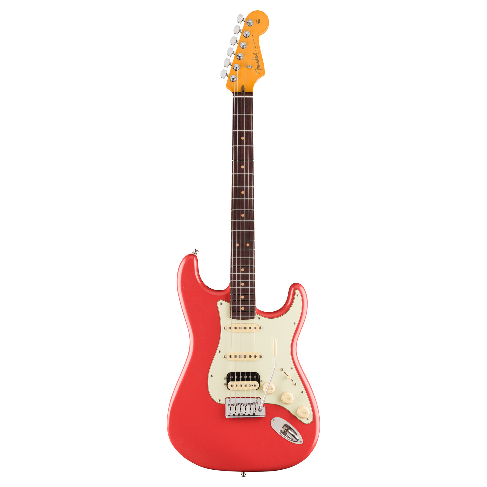Fender American Ultra Luxe ’60s Stratocaster HSS – Fiesta Red w/Rosewood FB