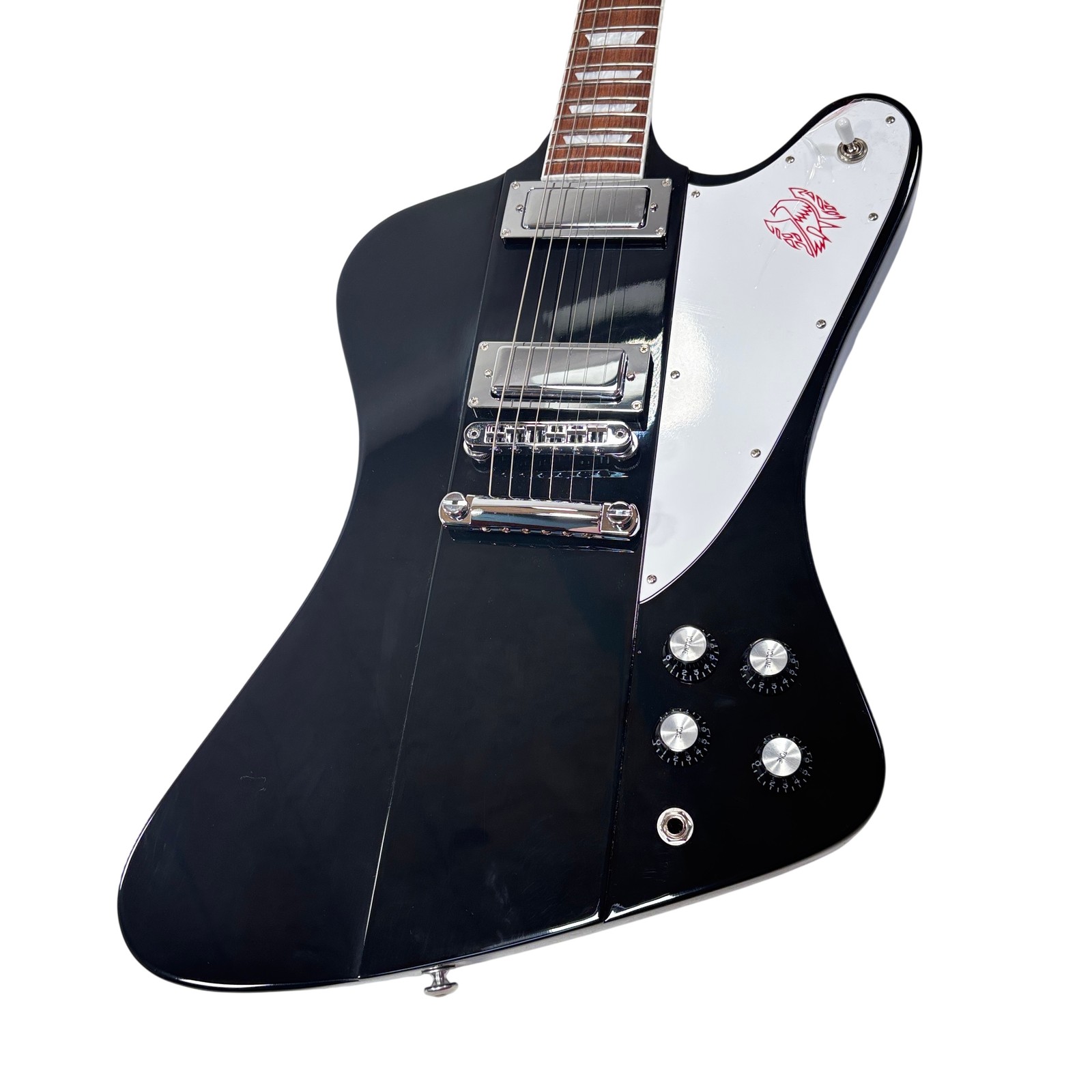 Gibson Firebird Platypus Ebony Right-Handed 6-String Electric Guitar – Black