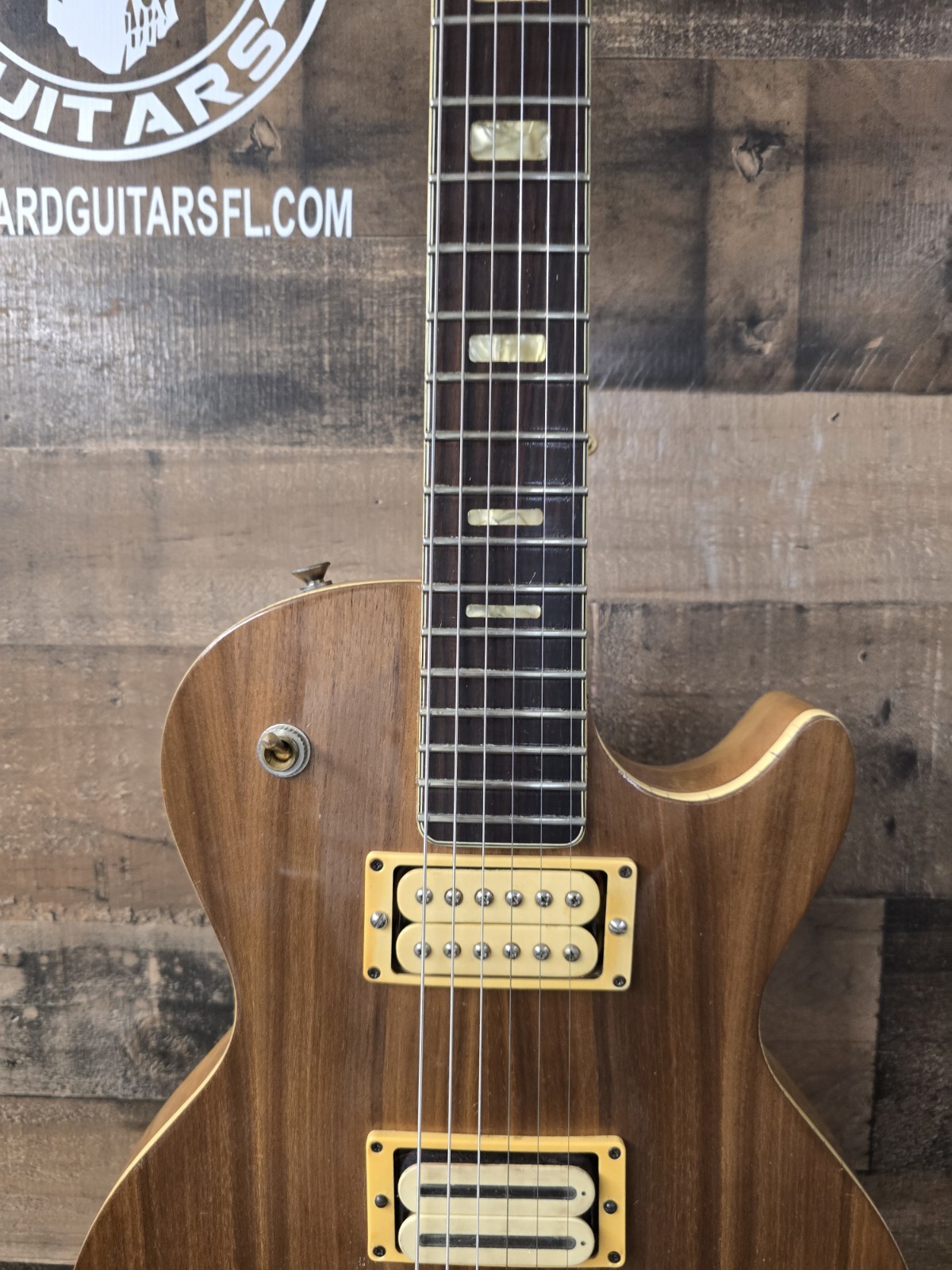 1970’s Univox Les Paul – Natural – Original Case –