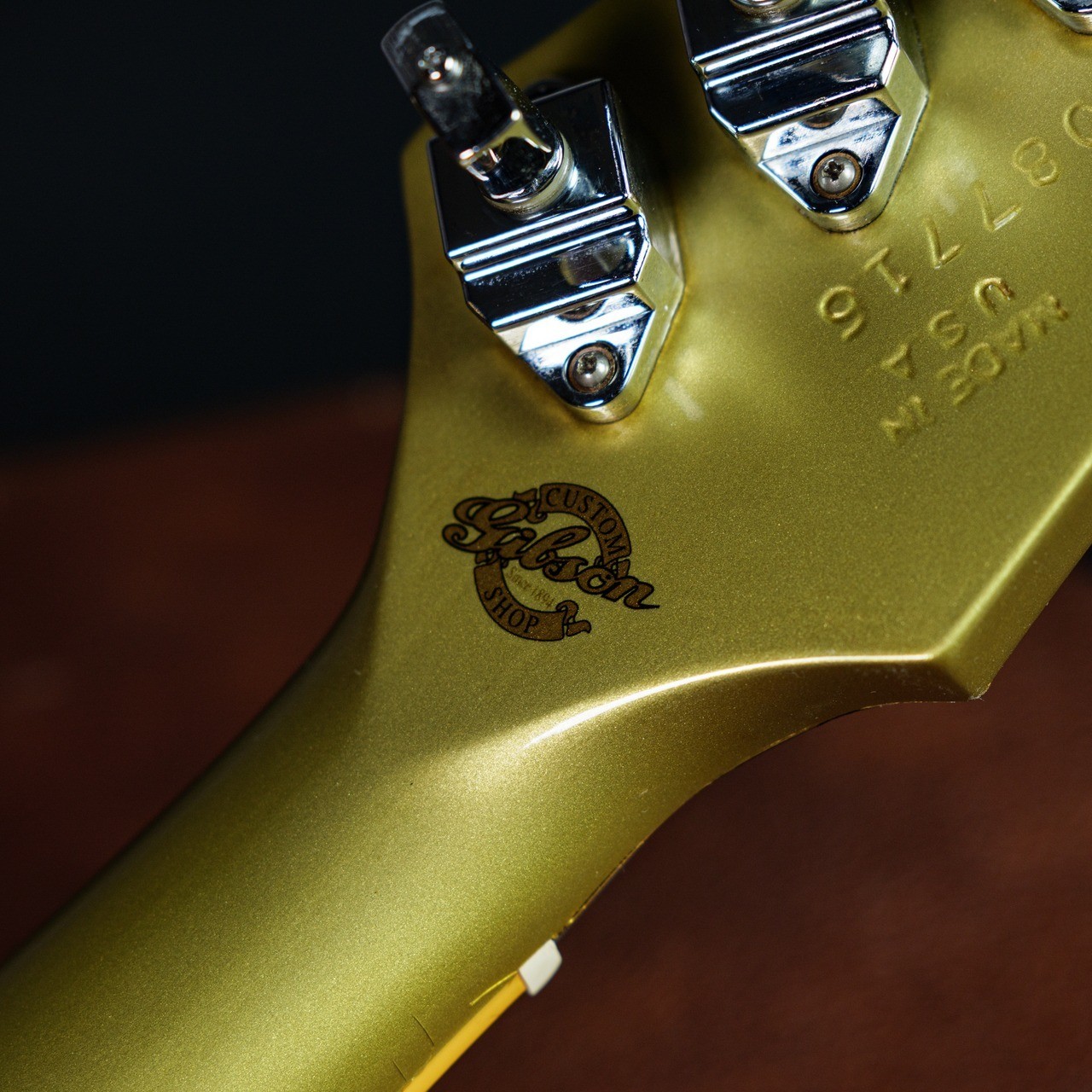 Gibson Custom Shop 1997 Firebird V Golden Mist Poly Electric Guitar