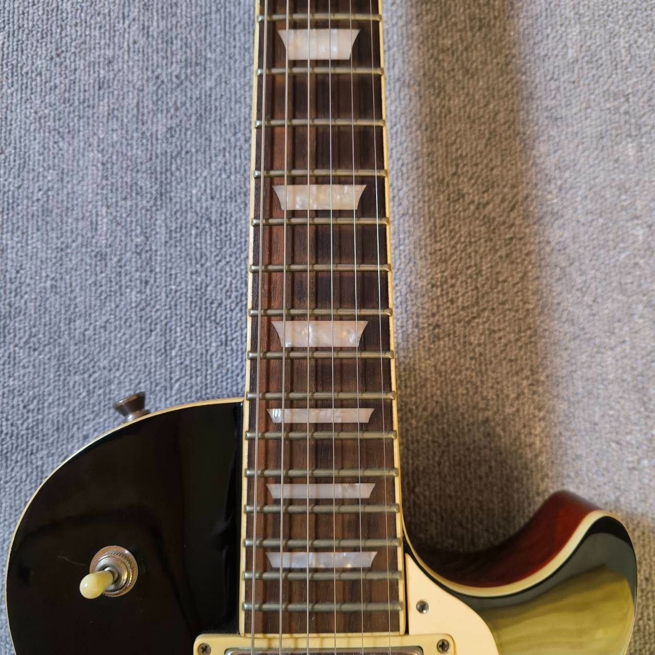 Blitz by Aria Pro II Les Paul Standard Type Yellow Sunburst Ship From Japan #5