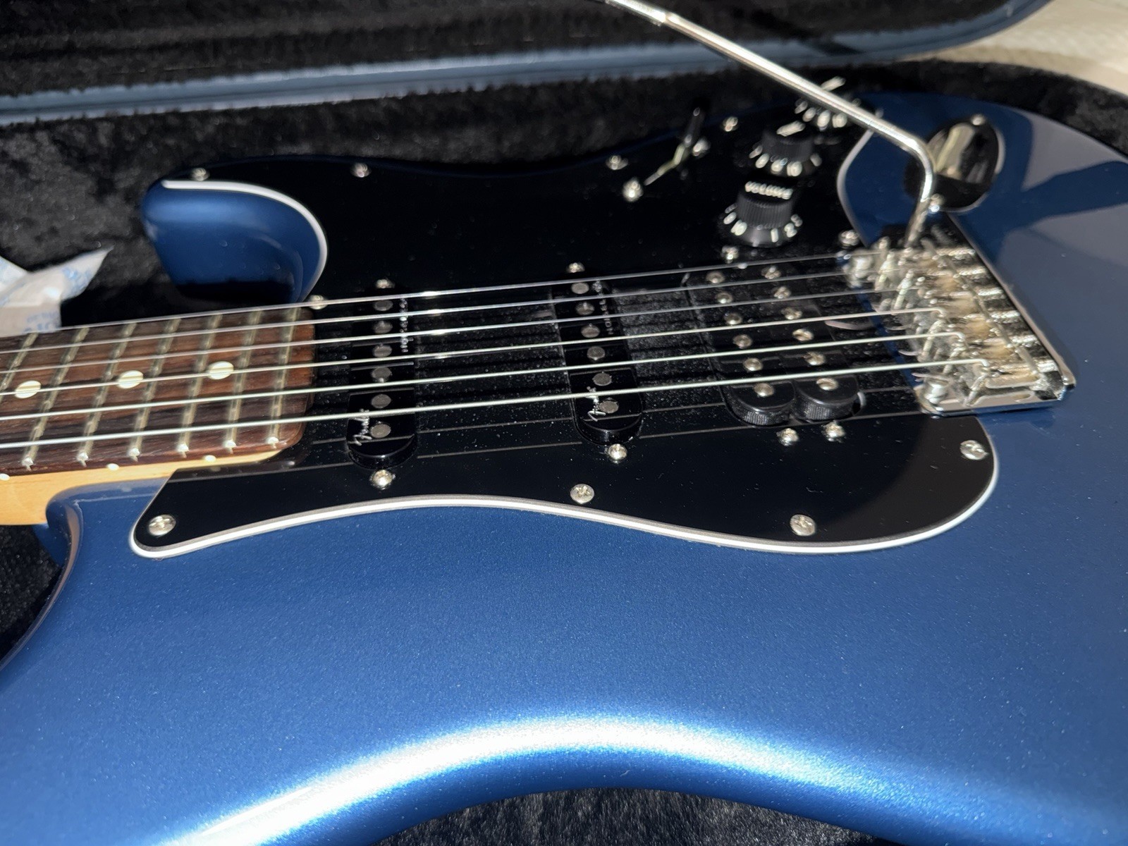 Fender American HSS Stratocaster Lake Placid blue -Upgraded & with HSC!!!