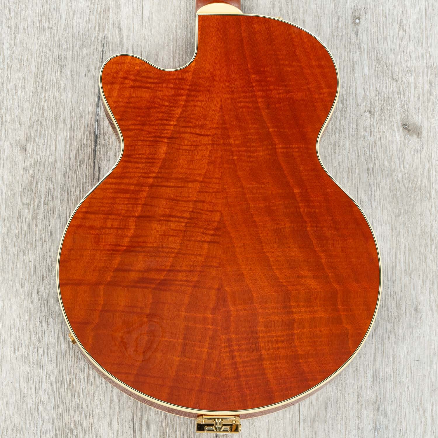 Gretsch Electromatic Okoume Broadkaster Jr. SC Semi-Hollow Guitar Roundup,Orange