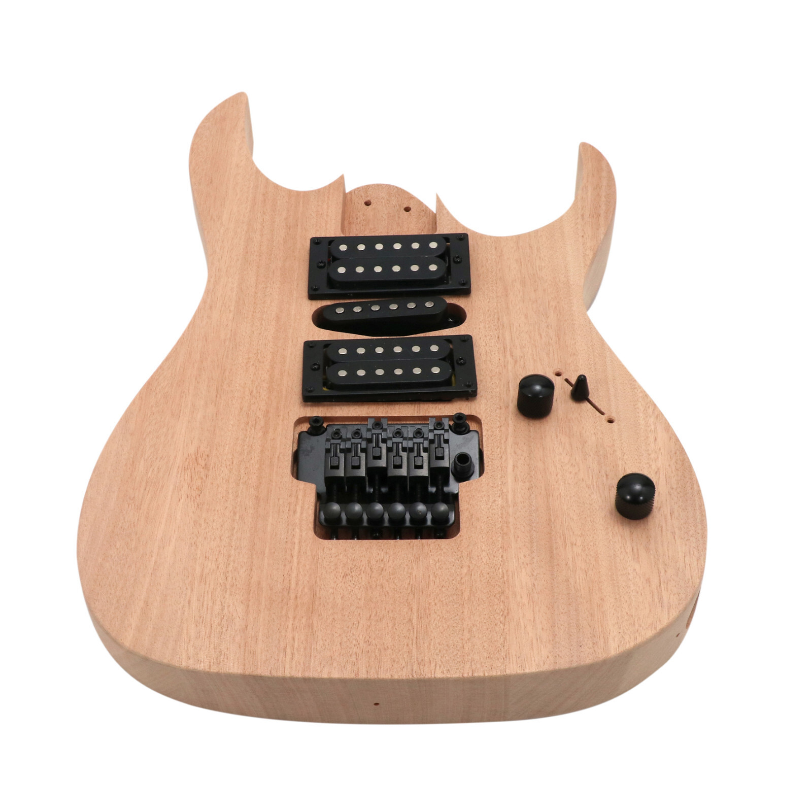 DIY Electric Guitar Kit Beginner Kit 6R Mahogany Body Neck Rosewood Fingerboard