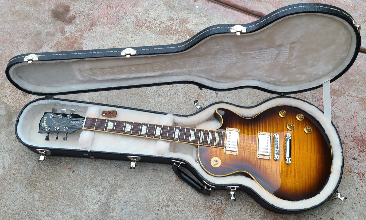 Gibson Les Paul Standard Electric Guitar 2009 Tobacco Burst private collection