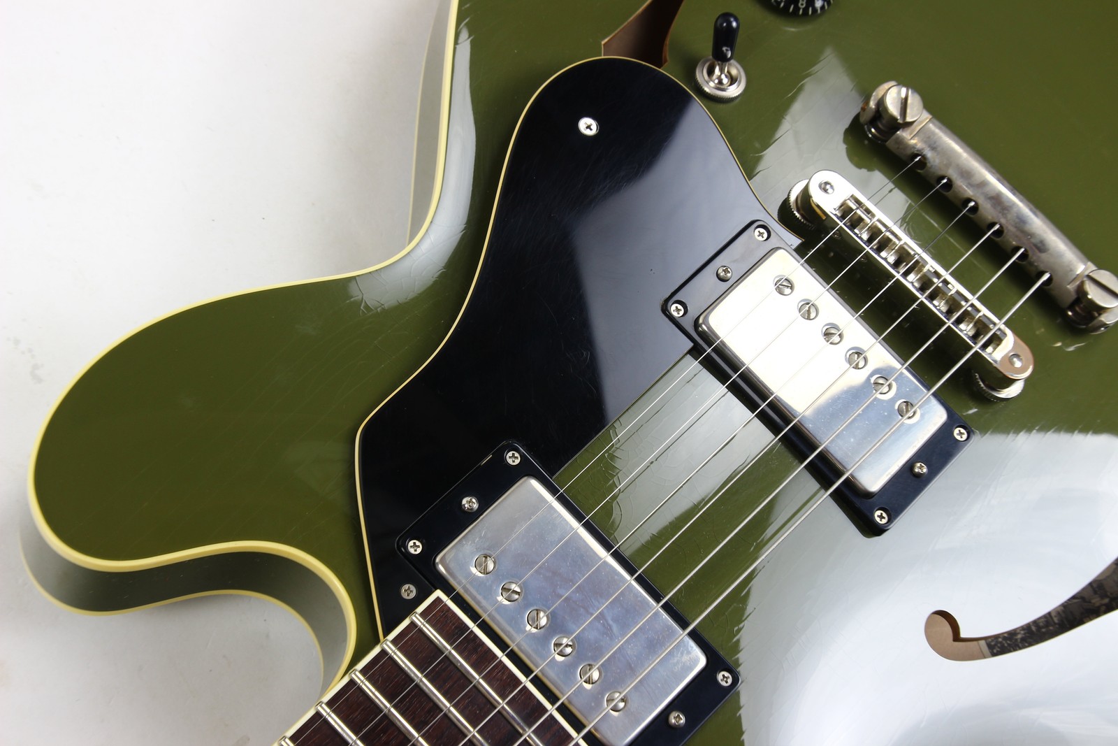 2024 Collings I-35 LC AGED Olive Drab Green | Throbak SLE-101 Plus MXV