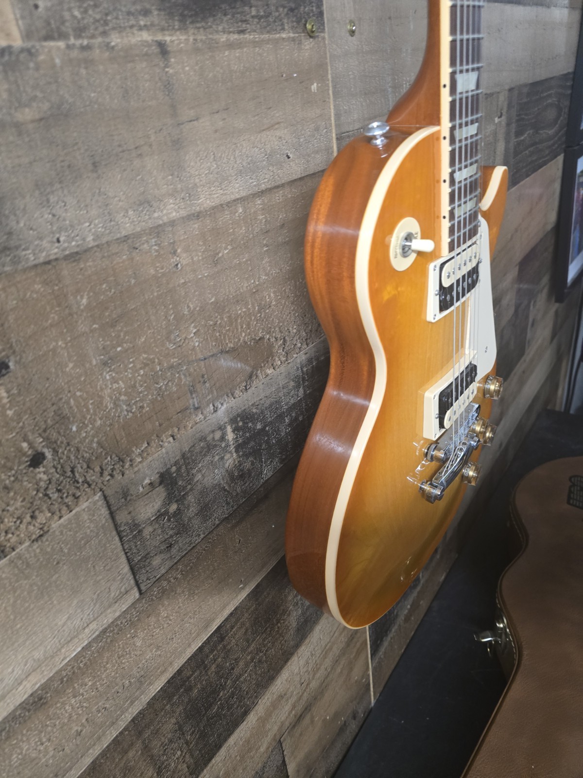 2016 Gibson Les Paul Traditional Lemon Burst With Ohsc 50s 9.5 Lb