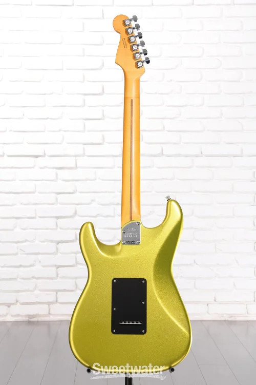 Fender American Ultra II Stratocaster HSS Electric Guitar – Solar Flare with