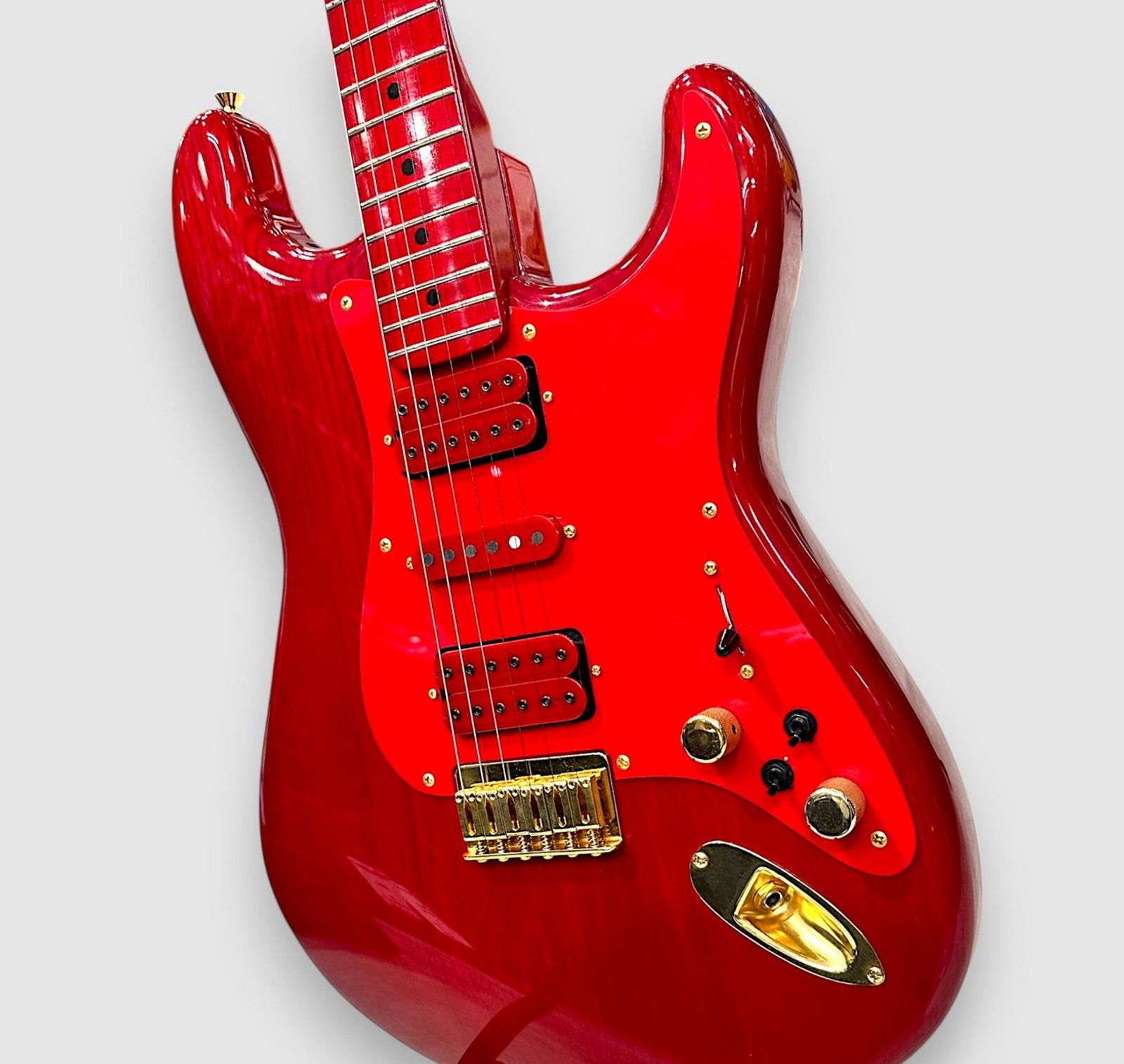 Bill Lawrence BL3M-55G Used Maple Body Maple Fingerboard Red w/Soft Case