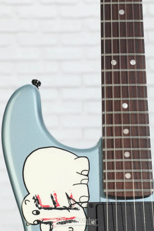 Fender Tom Morello’s “Arm The Homeless” Electric Guitar – Blue Ice Metallic
