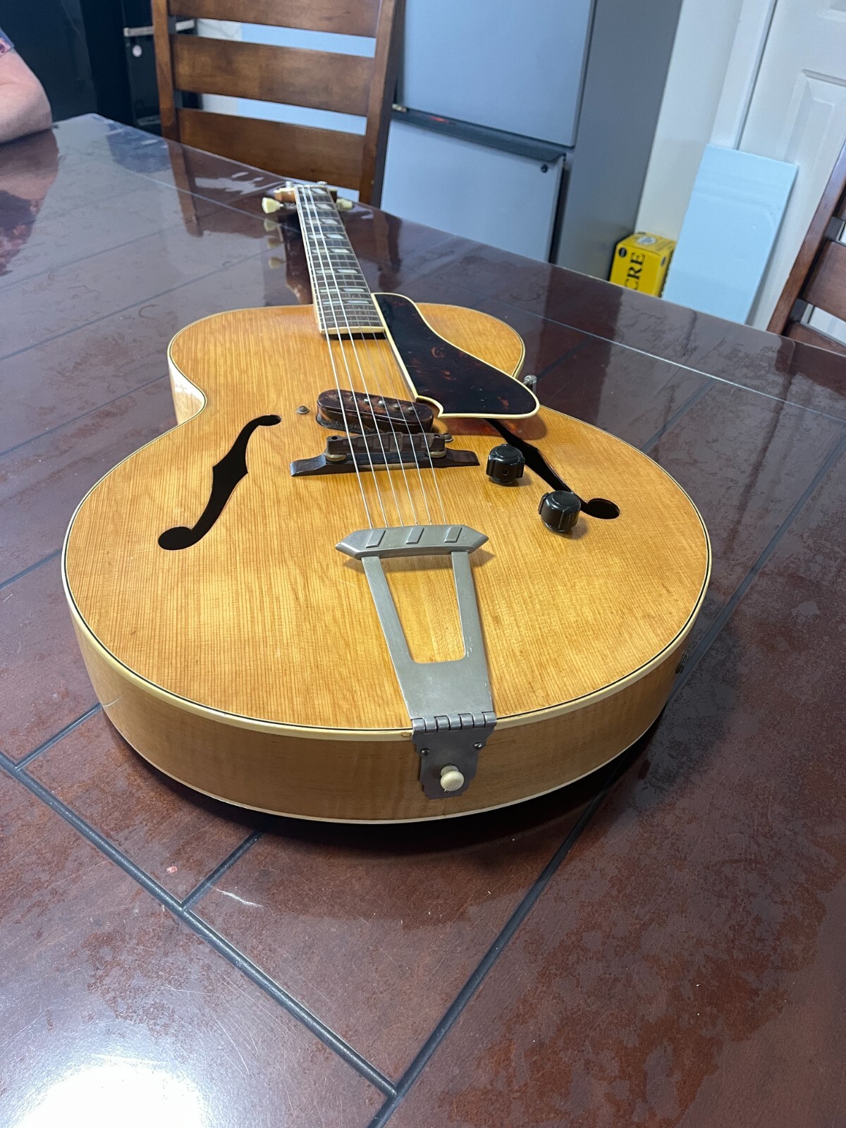 1941 Gibson ES-300 Arch Top Blonde Hollow Body Electric Guitar NICE EXAMPLE
