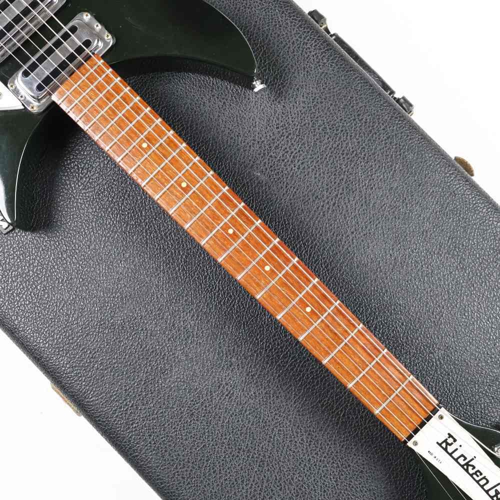 Used Rickenbacker 325V63 JG Jetglo, manufactured in 1984.