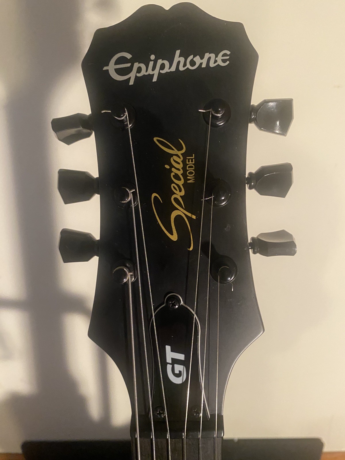 Flat Black Epiphone GT Special