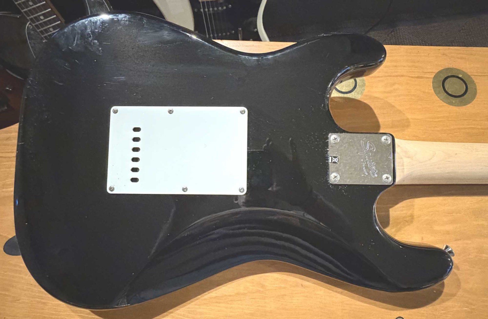 Squier Strat Affinity big headstock Great Condition ProSetup Soft Case