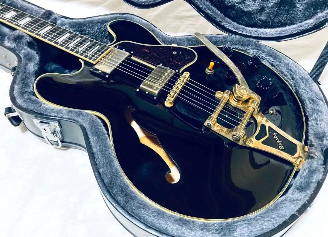 Epiphone Dot ES-355 EB Ebony Fretboard with Original Hard Case #QY7IYH