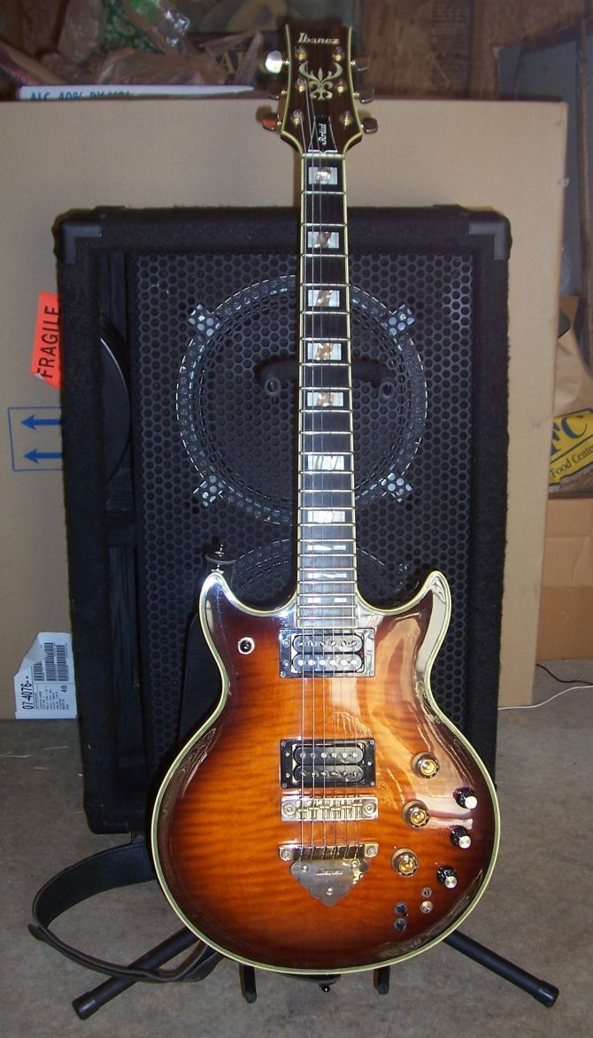 Super Rare 1981 Ibanez AR500 With Antique Violin Finish – Excellent Condition