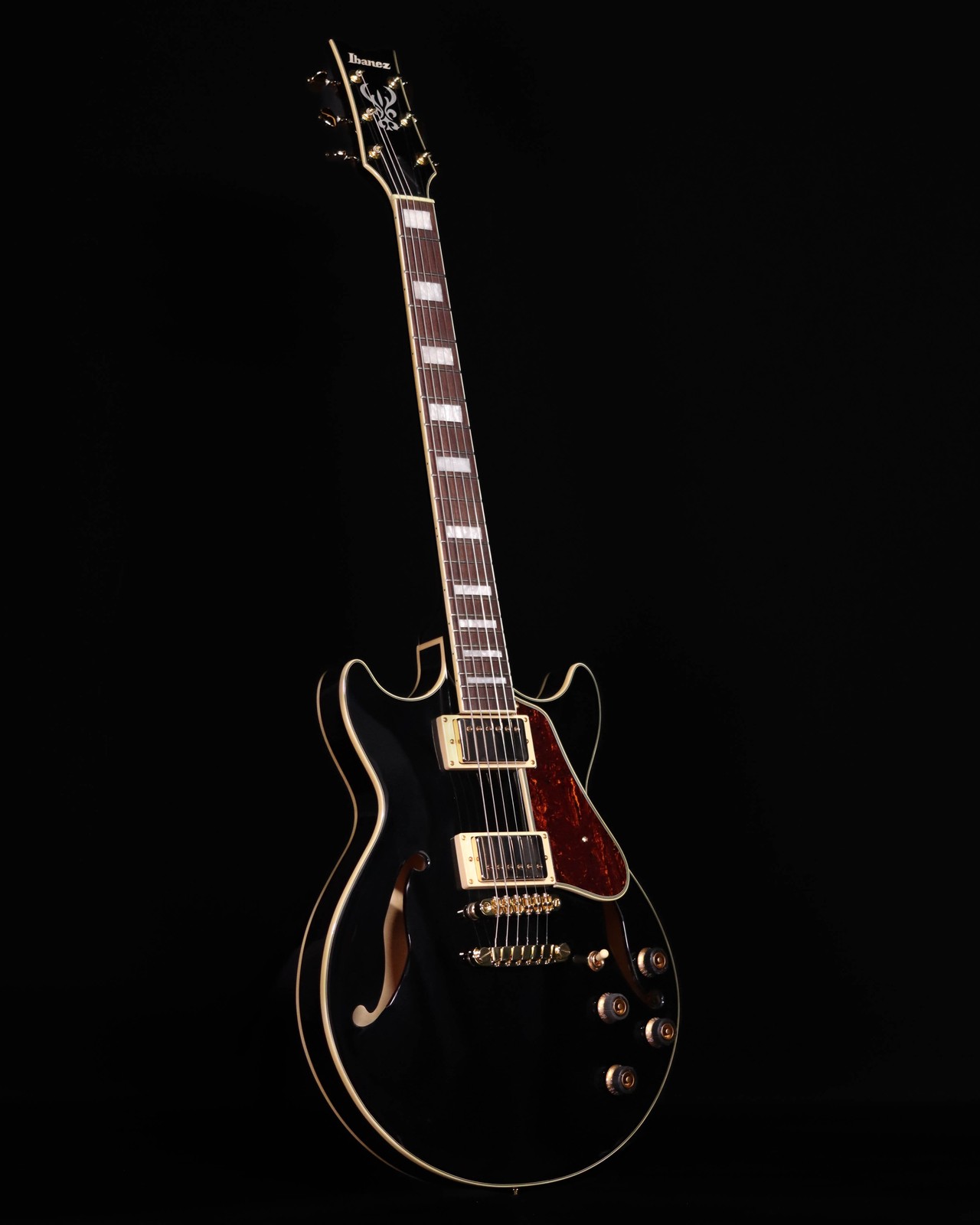 Ibanez AM73GBK Artcore Hollowbody Electric Guitar, Black