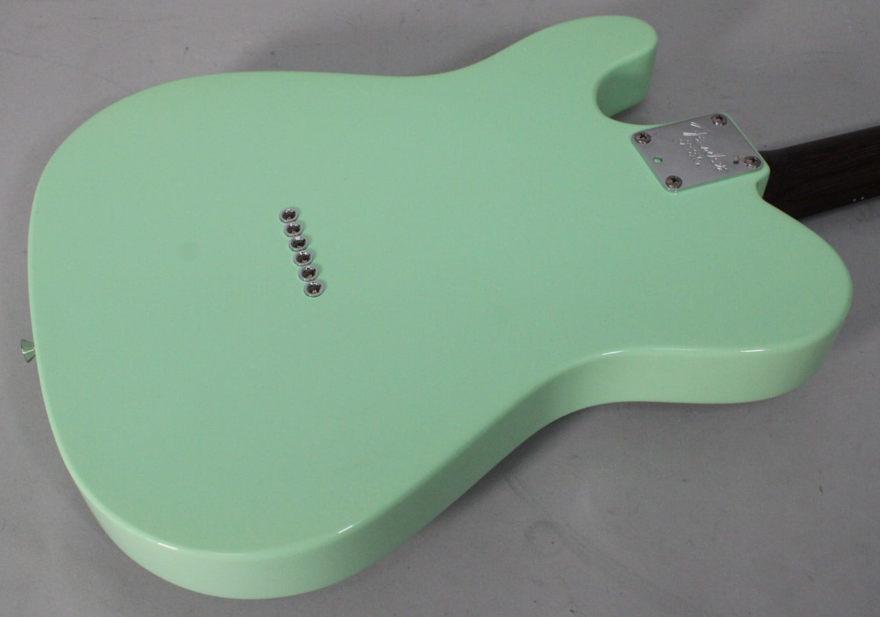 Partscaster T-Style Electric Guitar Seafoam Green Rosewood Neck