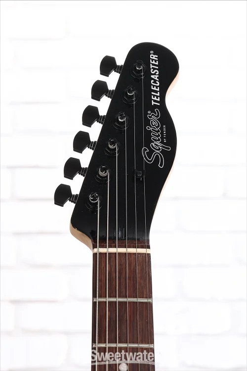 Squier Affinity Series Telecaster Deluxe Electric Guitar – Metallic Black,