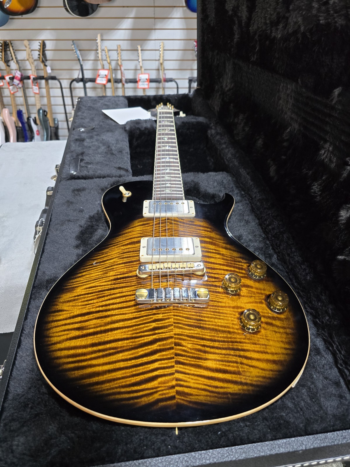 PRS McCarty SC 594 10 Top in Black Gold Smokeburst + FREE $299 Plek & Setup #962