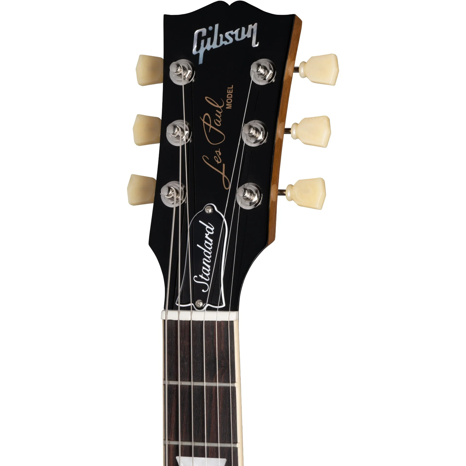 Gibson Les Paul Standard 50s Plain Top Electric Guitar – Ebony Top
