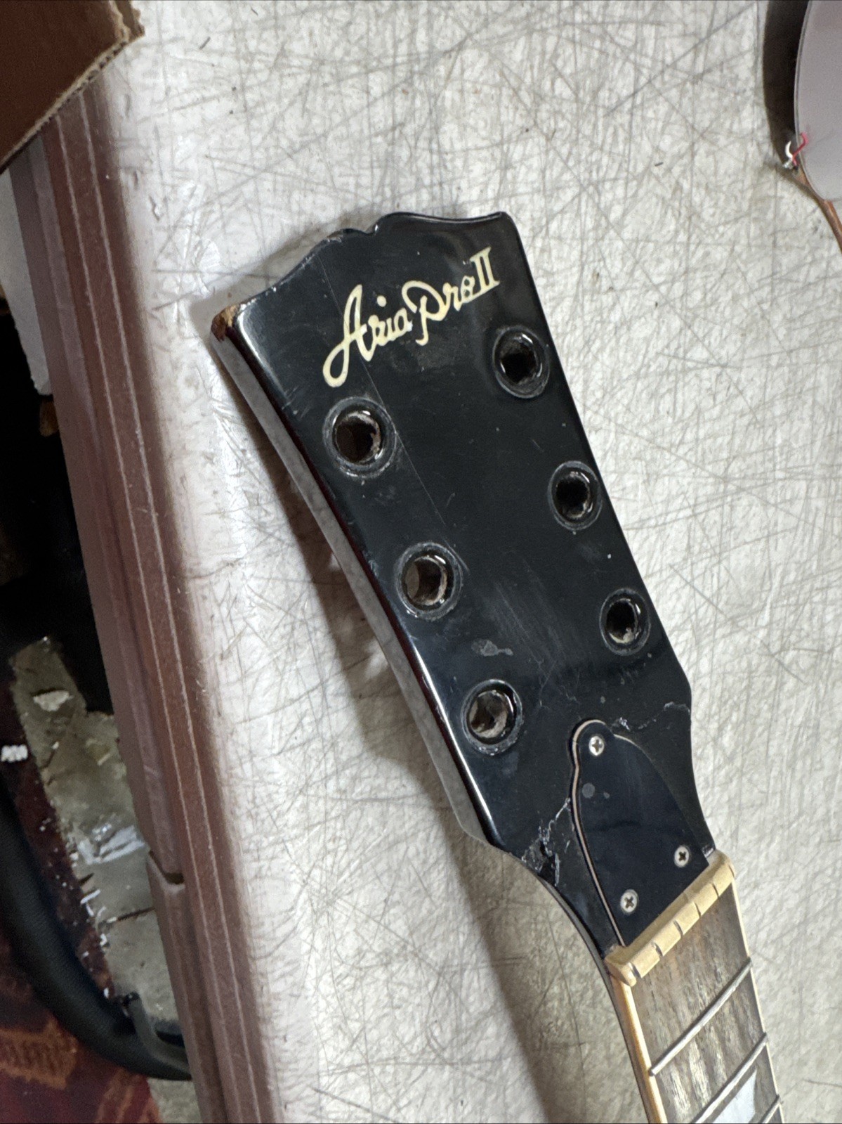 1970 Aria Pro II LS500-CH LP Style Electric Guitar MIJ Japan Husk Restore Build