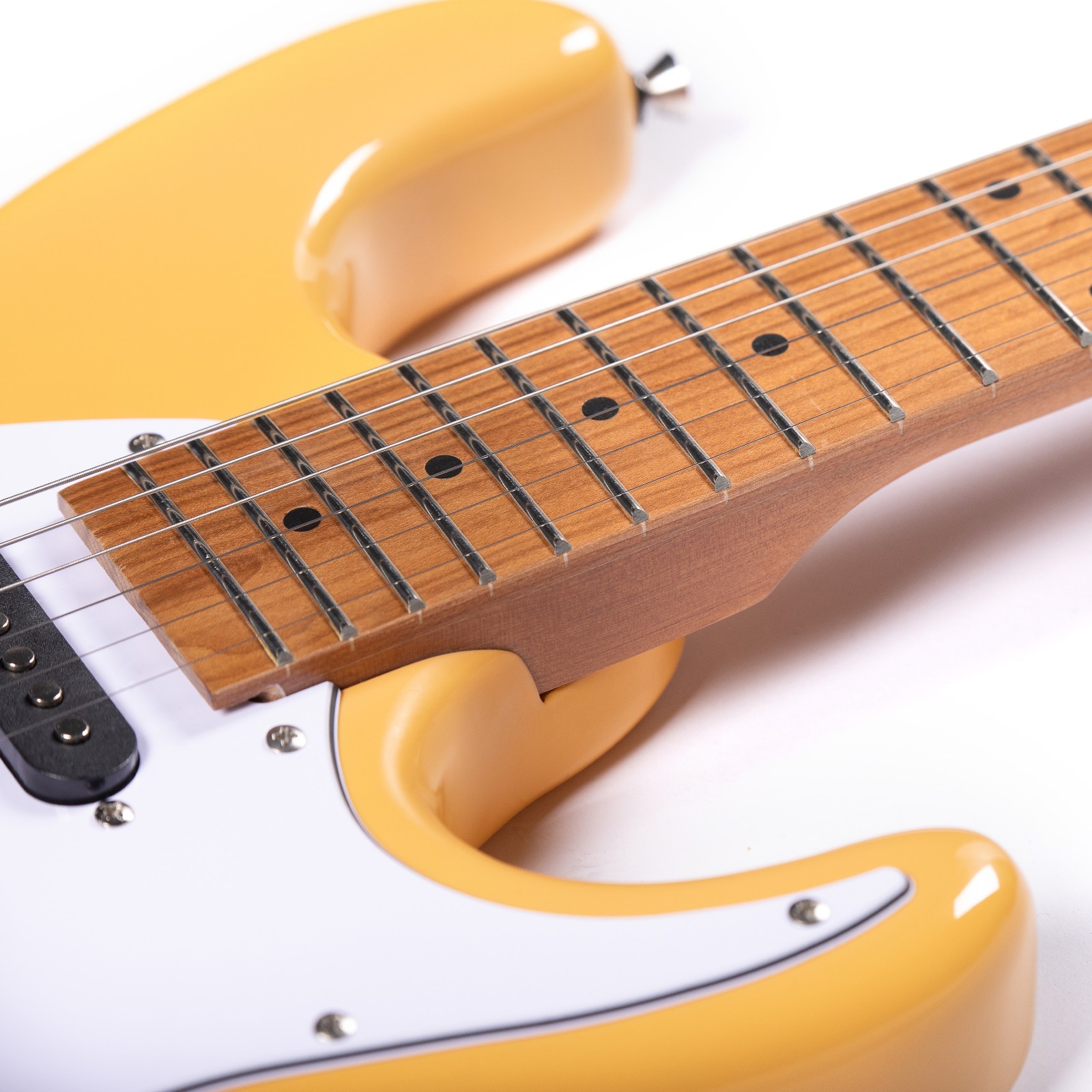 Grote Electric Solid Body Guitar Modern-GST For Beginners (Vintage blonde)