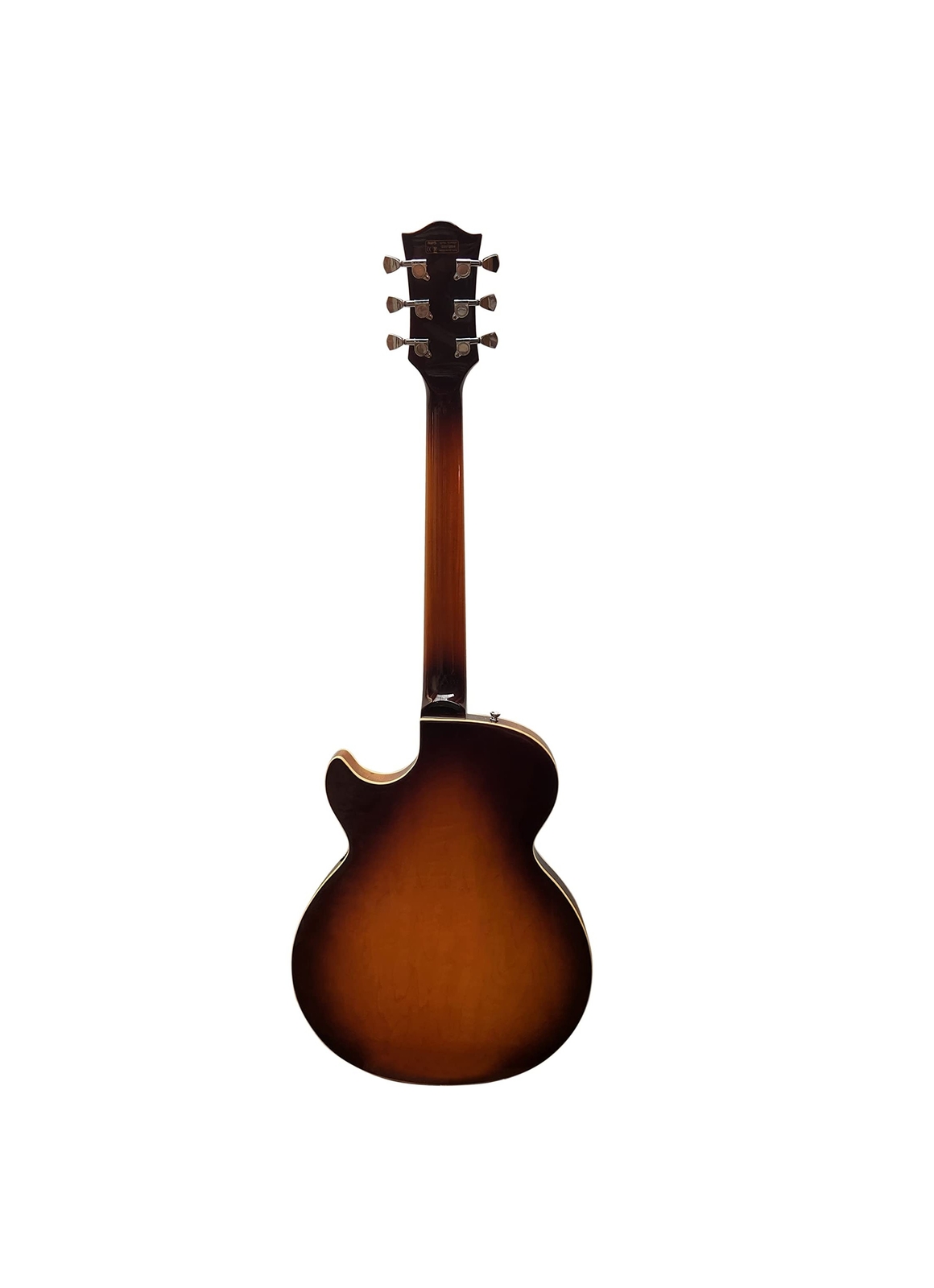 IYV-IJZ-300A TSB Jazz Solid hollow-Body Electric Guitar, Tobacco Sunburst