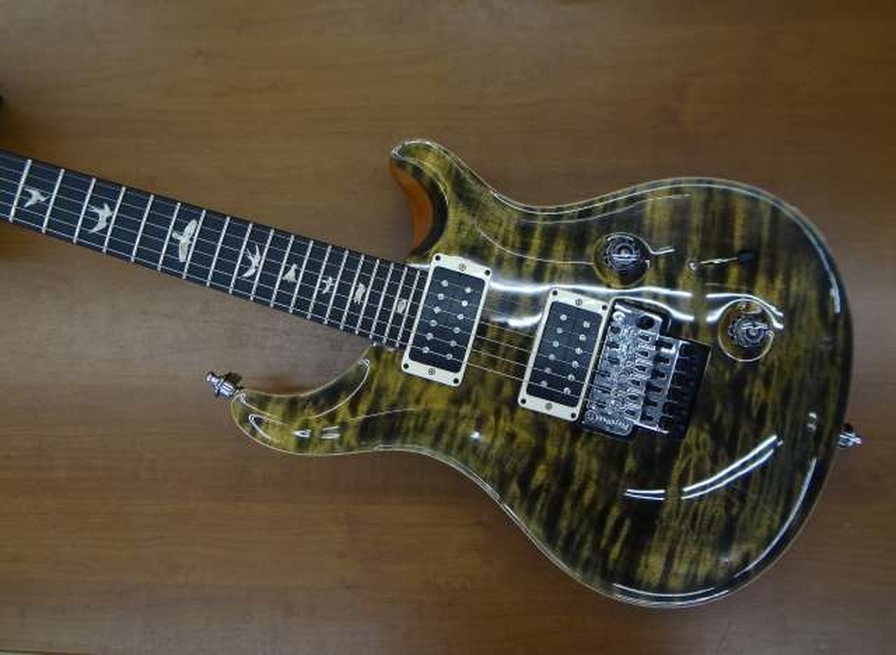 PAUL REED SMITH FLOYD CUSTOM 24 10TOP OBSIDIAN ELECTRIC GUITAR 744011