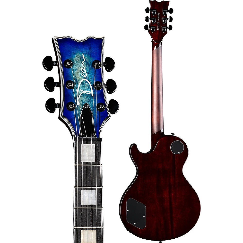 Dean Thoroughbred Select Quilt Top Electric Guitar Ocean Burst