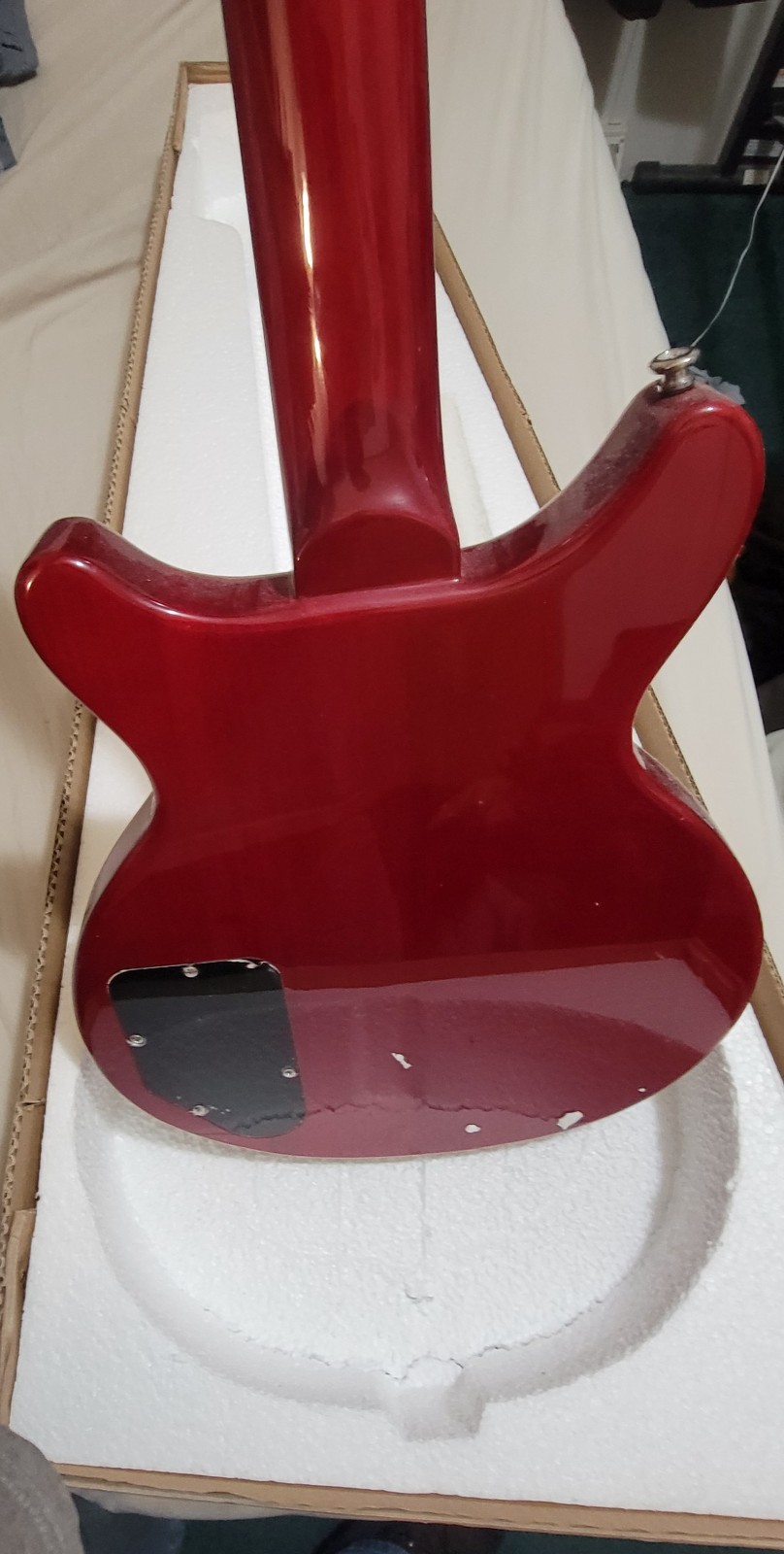 Firefly DOUBLE CUTAWAY-THINK LES PAUL SPECIAL-P-90s RED