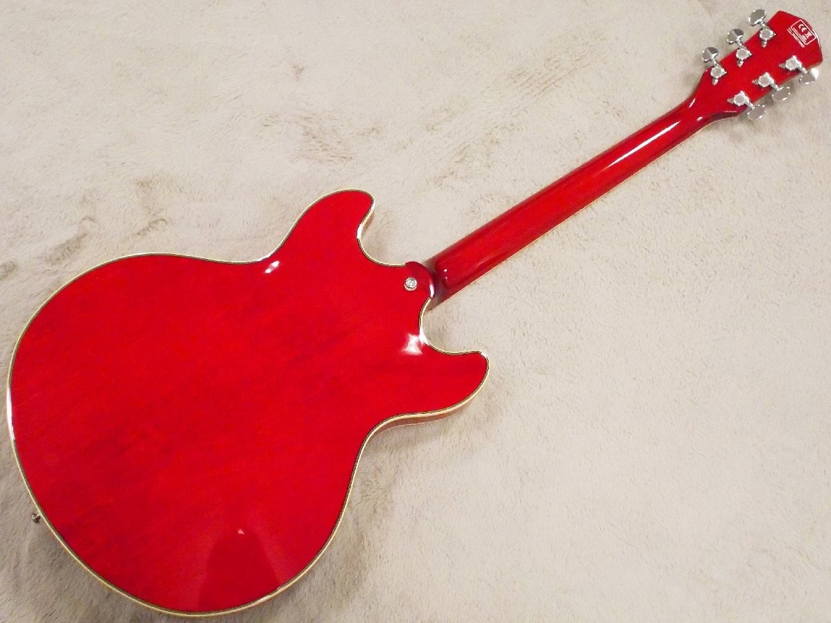 Semi-Acoustic Electric Guitar Sire Larry Carlton H7 STR Red 2N25770483